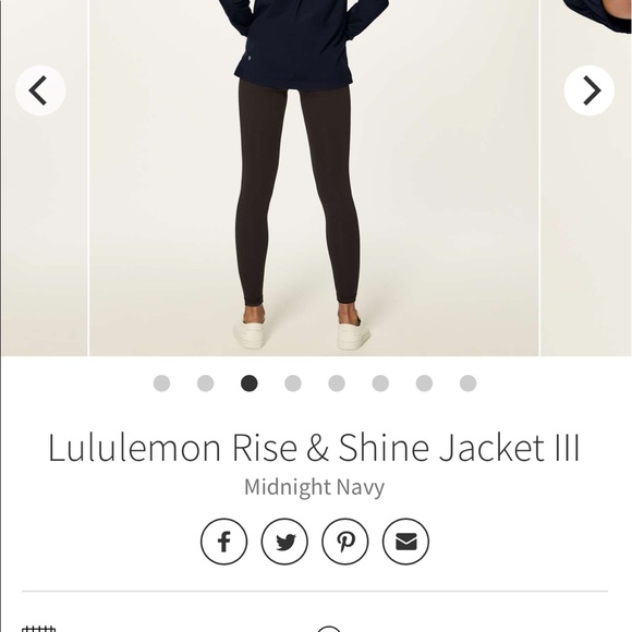 Lululemon Rise & Shine Jacket III size 4 - Picture 3 of 10